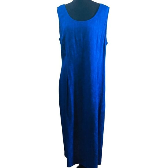 K Studio Cobalt Blue Sheath Dress Size 16 - Picture 1 of 6